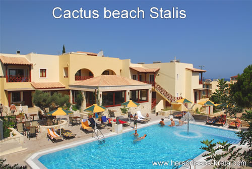 Cactus beach Stalis Kreta Griekenland